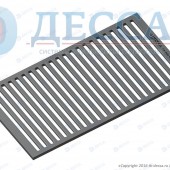Решетка водоприемная СЧ-20 (750х400) (щелевая) (28343)