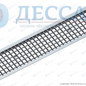 Решетка водоприемная -20.24.100- ячеистая стальная оцинкованная (5220-д)