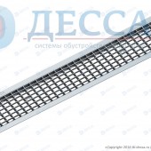 Решетка водоприемная -15.18,7.100- ячеистая стальная оцинкованная (5110-д)