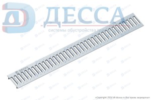Решетка водоприемная -10.13,6.100- штампованная стальная оцинкованная  (5080-д)