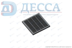 Решетка водоприемная к дождеприемнику 190х190 пластиковая (2030-д)